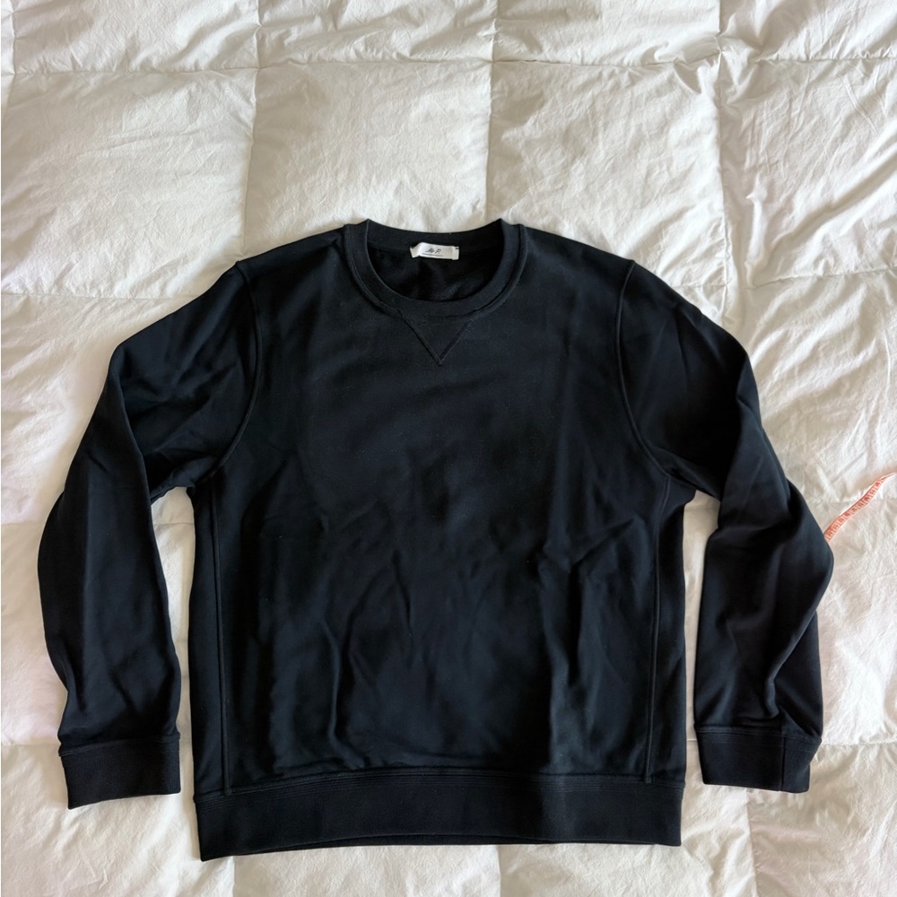 Mr P/ Mr Porter Men's Black Crewneck Sweatshirt